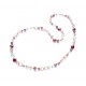 Berry Mix Long Heart Necklace