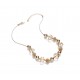 Gold Plated Glass Mixed Necklace